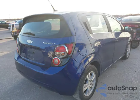 2014 Chevrolet Sonic Lt Auto z USA, uszkodzony, nr VIN 1G1JC6SH3E4135533